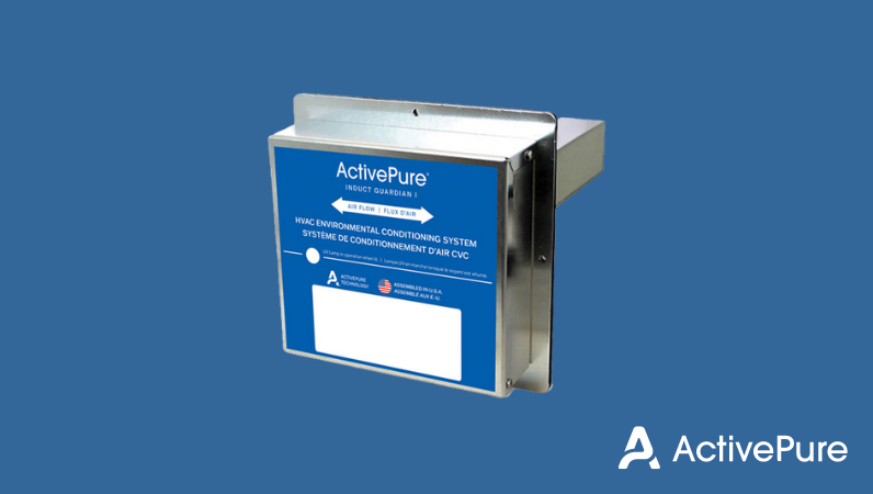 ActivePure’s induct guardian series shows 96-99% Reduction in MRSA and 70% drop in HAIS in Hospitals